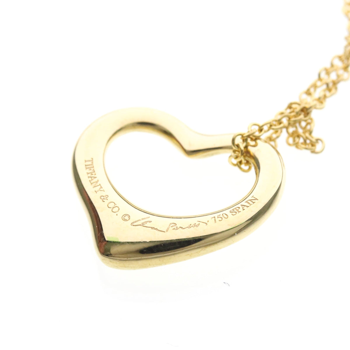 Tiffany Open Heart · 18K Yellow Gold