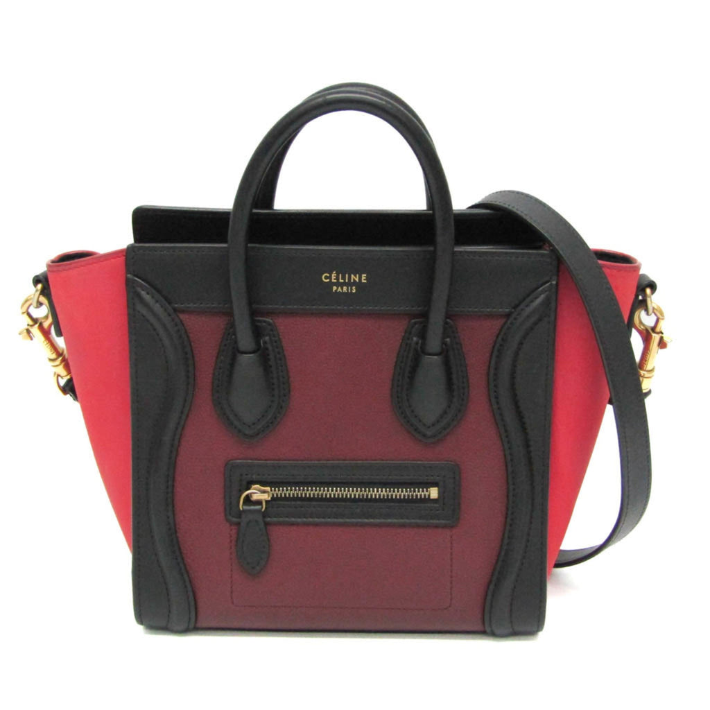 Celine Luggage Nano Shopper · Tricolor