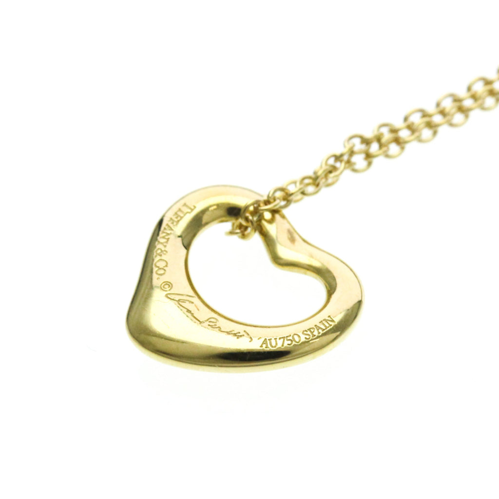 Tiffany Open Heart · 18K Yellow Gold