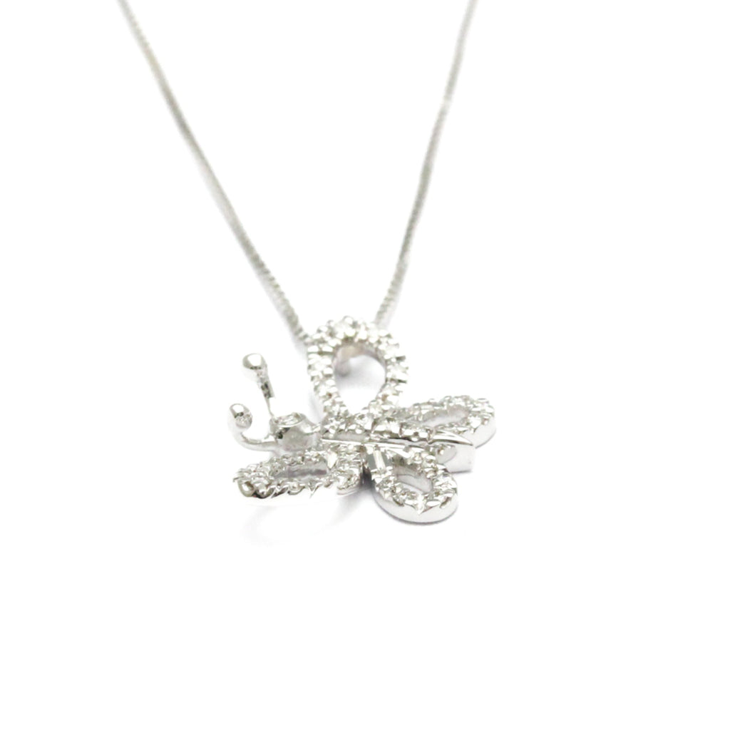 Gucci Butterfly · 18K White Gold · Diamond