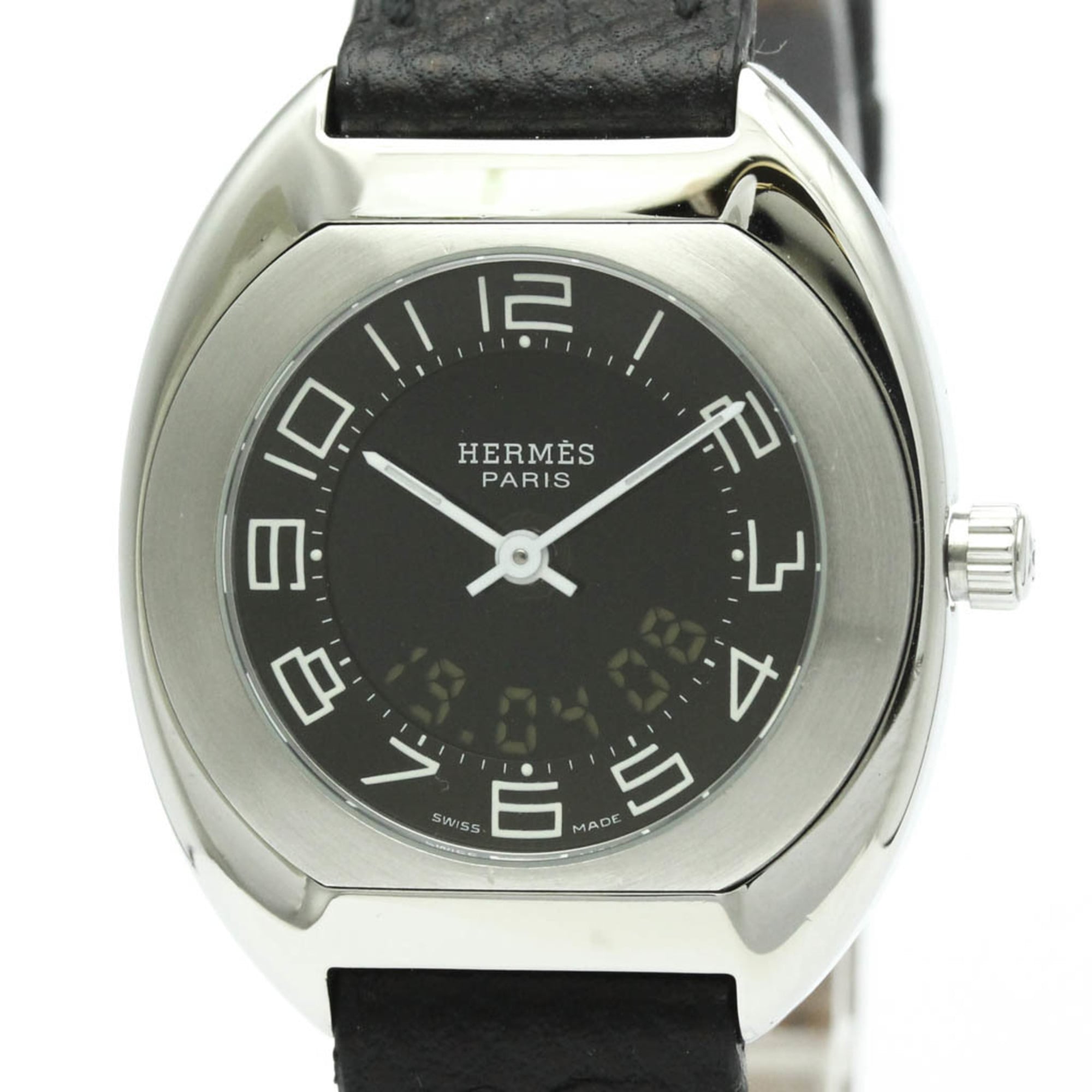 Hermès Espace · Steel · Quartz