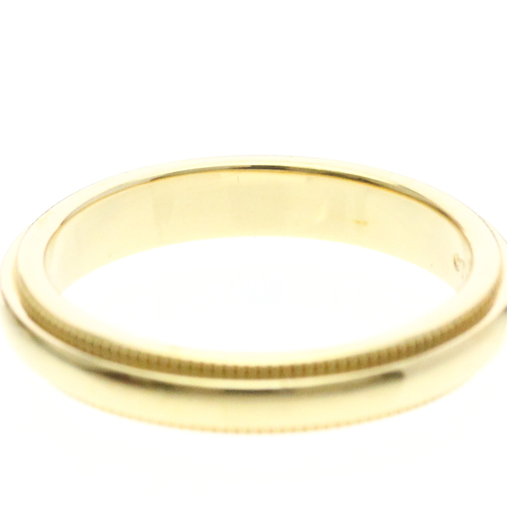 Tiffany Milgrain · 18K Yellow Gold