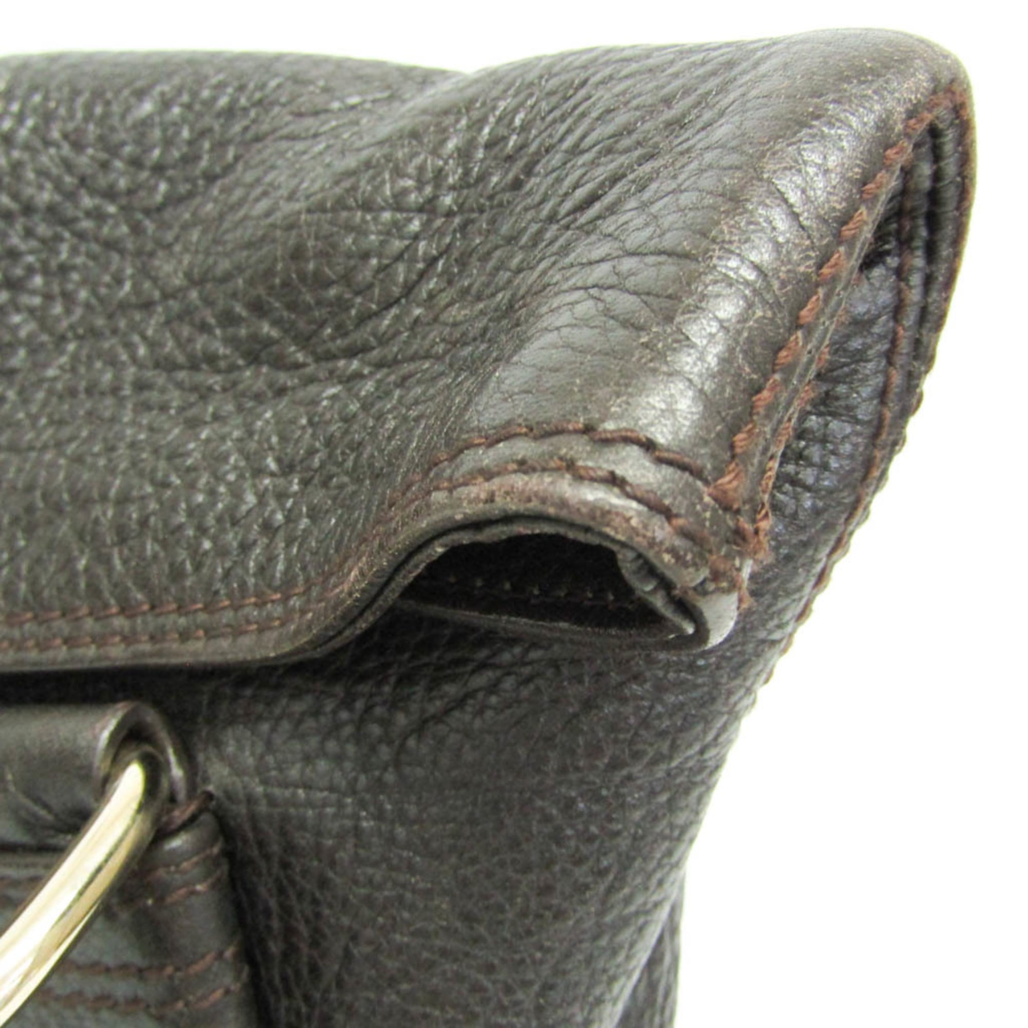 Bvlgari Leoni · Leather Shoulder Bag