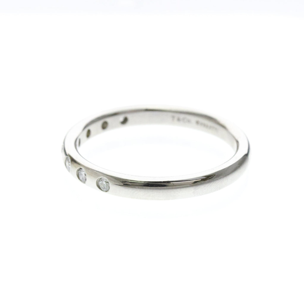 Tiffany Stacking Band · Platinum · 8 Diamonds