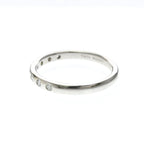Tiffany Stacking Band · Platinum · 8 Diamonds