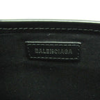 Balenciaga Navy Cabas S · Canvas & Leather