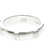 Harry Winston HW Logo · Diamond · 18K White Gold