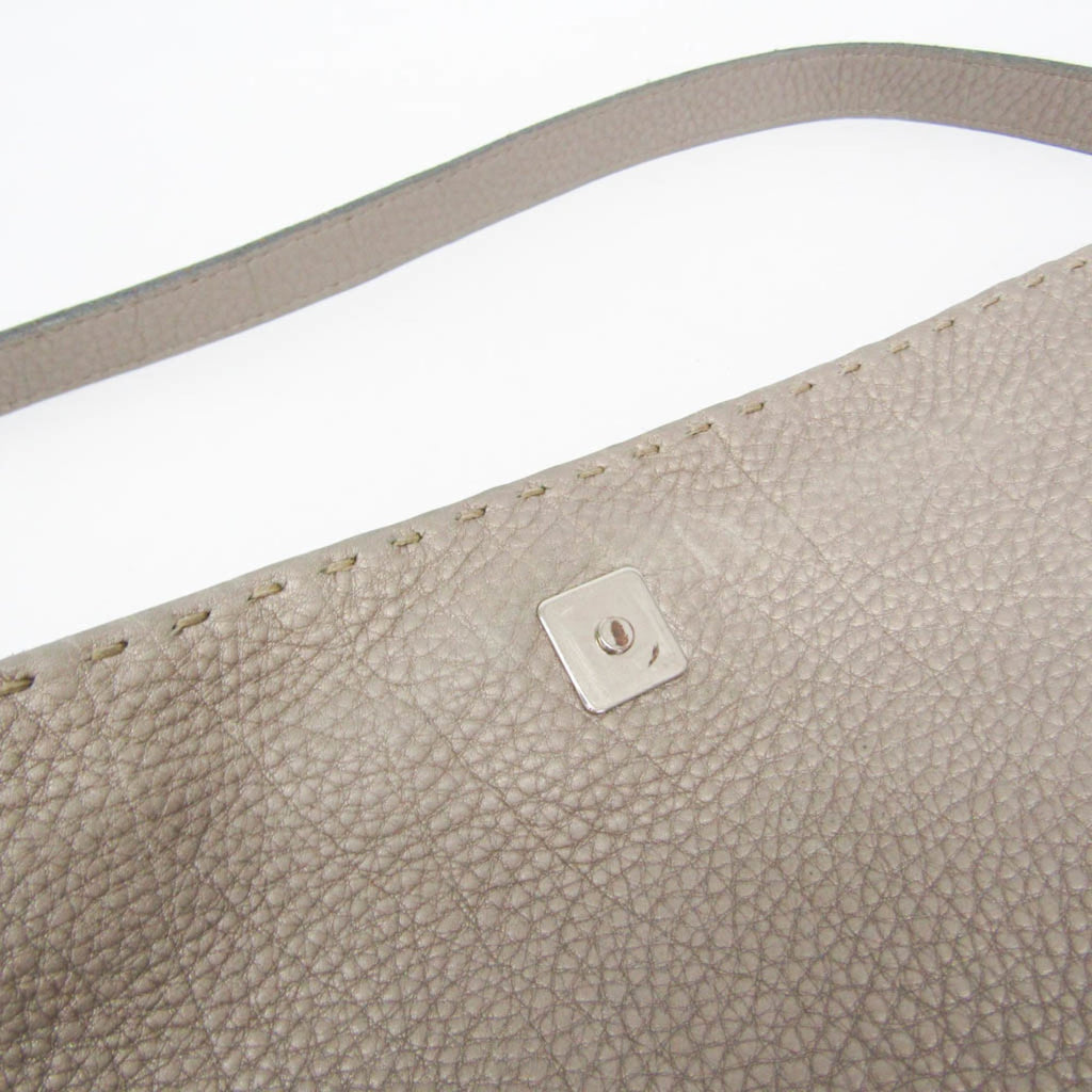 Fendi Selleria · Leather Messenger