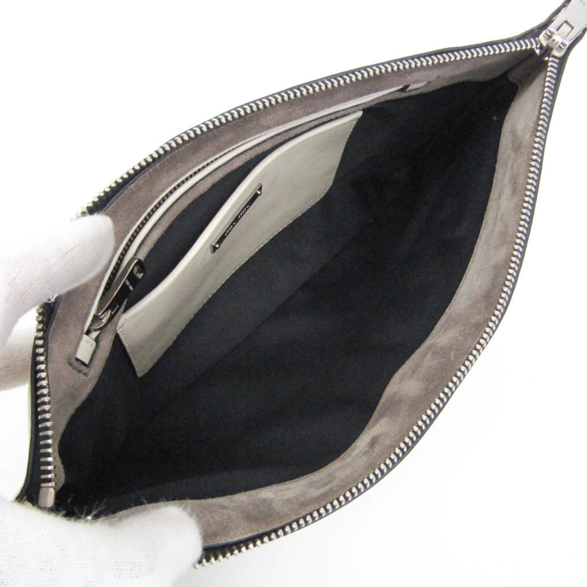 Miu Miu · Leather Clutch · Two-Tone