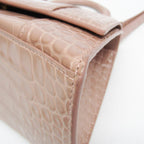 Balenciaga Hourglass · Embossed Leather