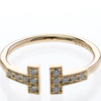 Tiffany T-wire · Diamond · 18K Yellow Gold