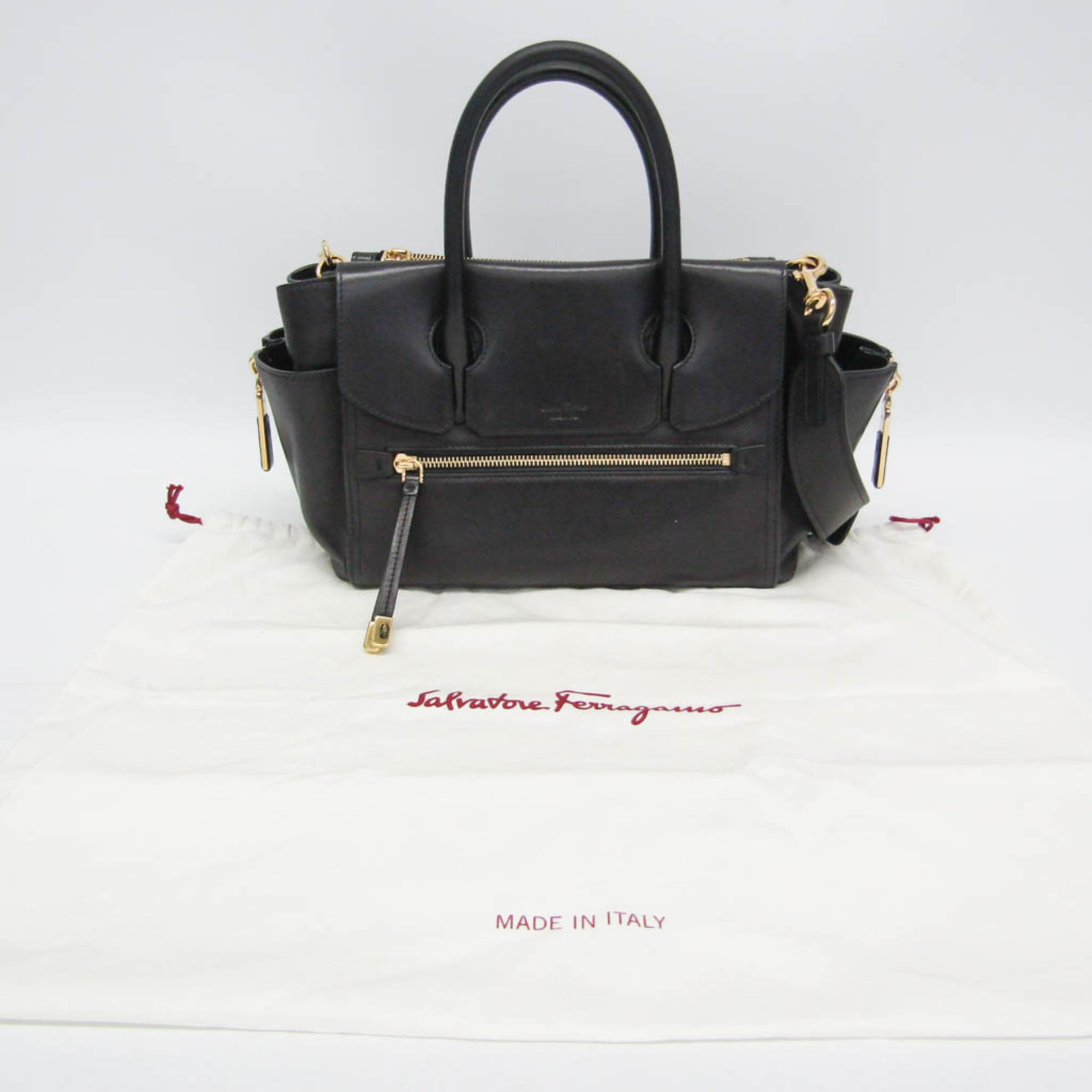 Salvatore Ferragamo · Leather Satchel