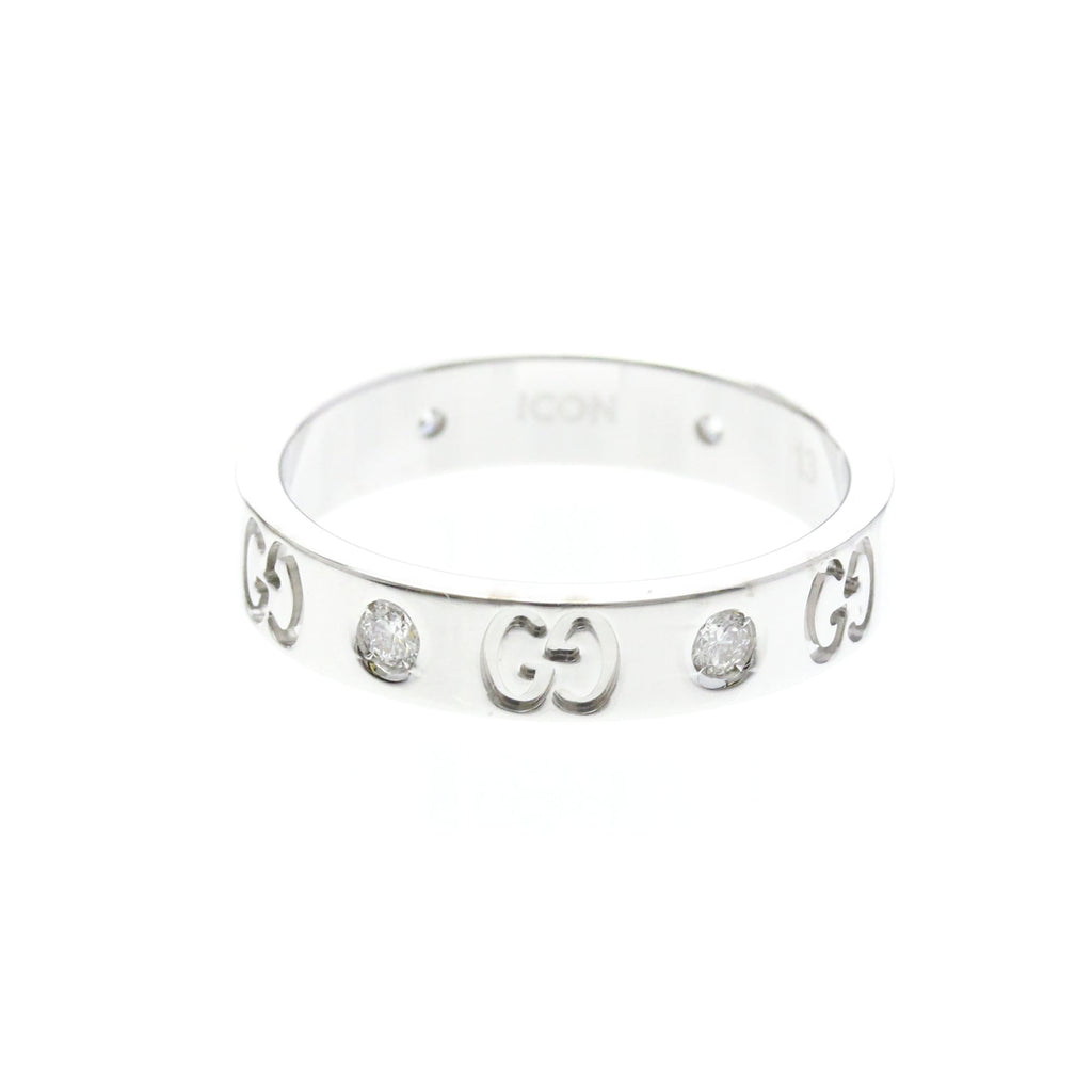 Gucci Icon · Diamond · 18K White Gold