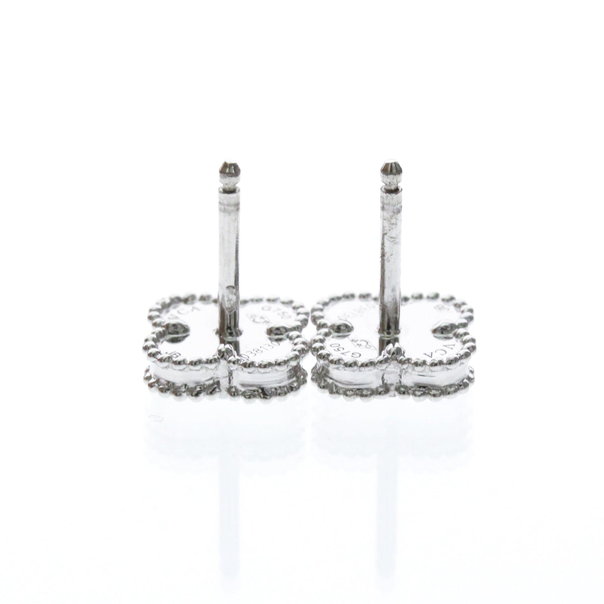 Van Cleef & Arpels Sweet Alhambra · Mother of Pearl · 18K White Gold