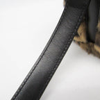 Celine Fluffy Box · Leopard Faux Fur