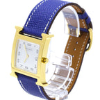 Hermès Heure H · Gold Plated · Quartz