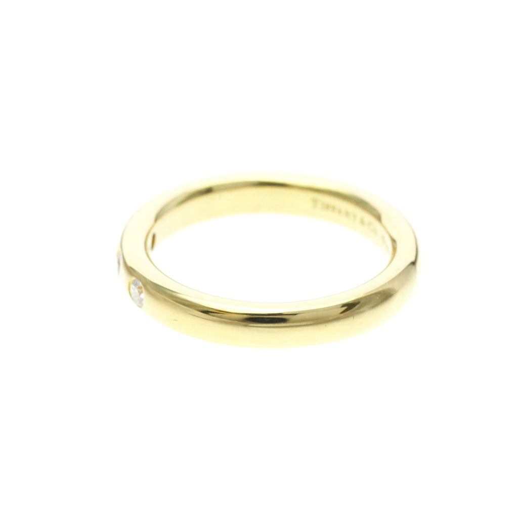 Tiffany Stacking Band · 3 Diamond · 18K Yellow