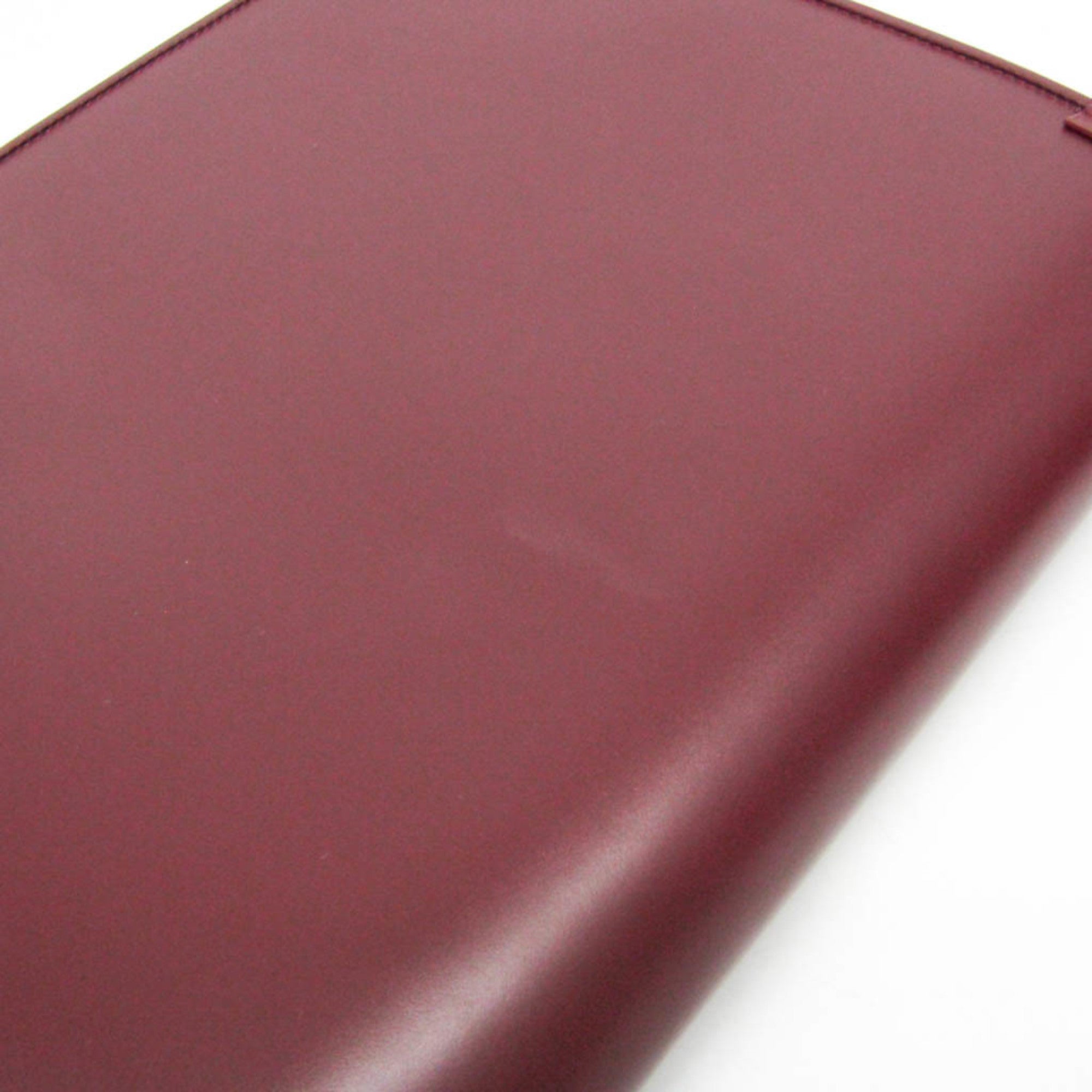 Cartier Must · Leather Shoulder Bag · Bordeaux