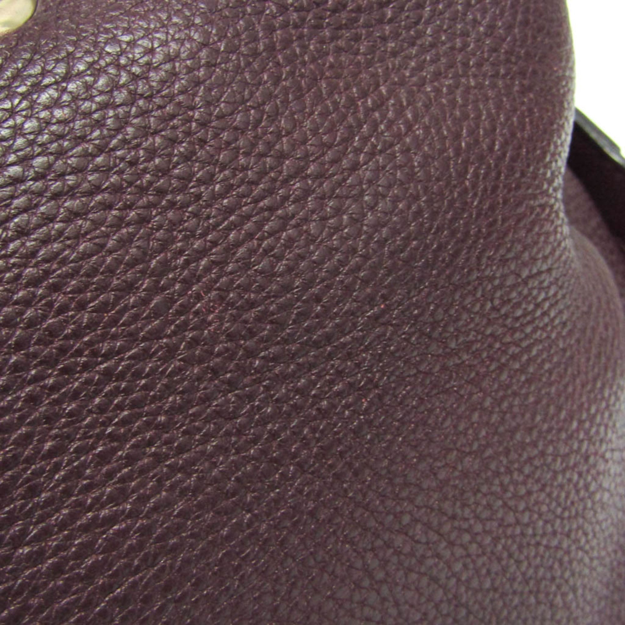 Gucci Bamboo · Leather Handbag