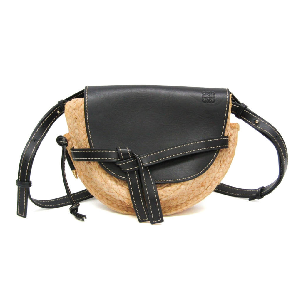 Loewe Gate · Raffia Crossbody