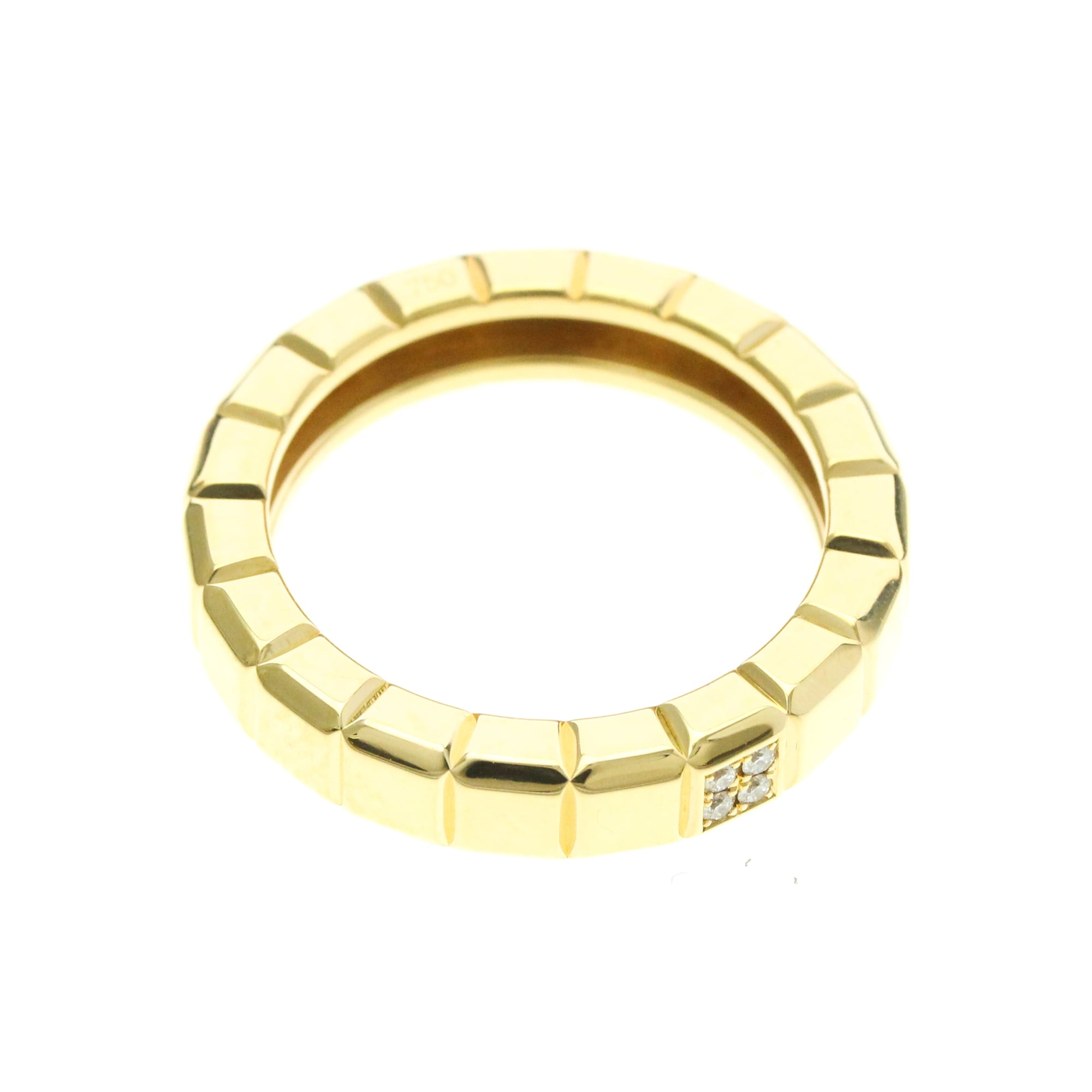 Chopard Ice Cube · 18K Yellow Gold · Diamond