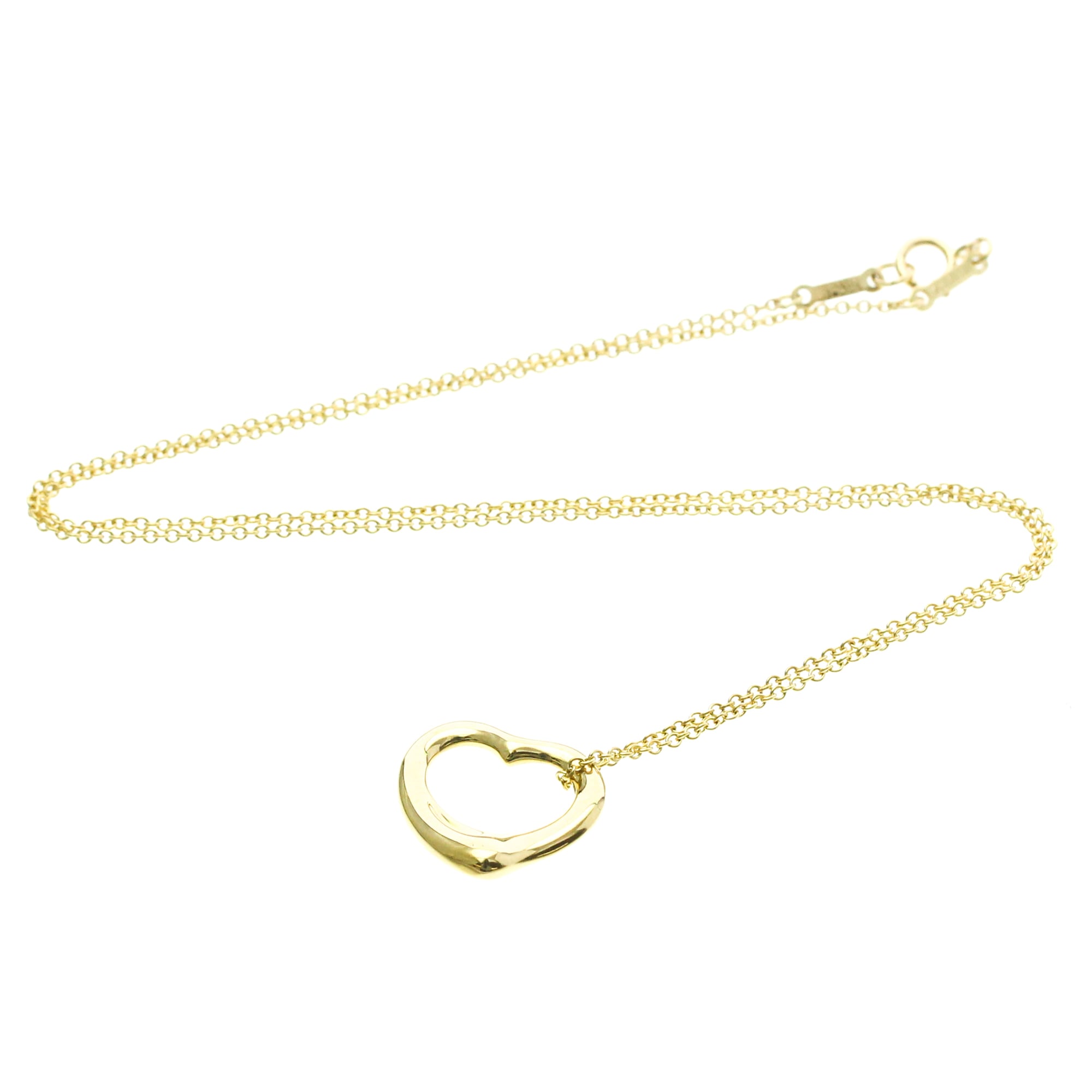 Tiffany Open Heart · 18K Yellow Gold