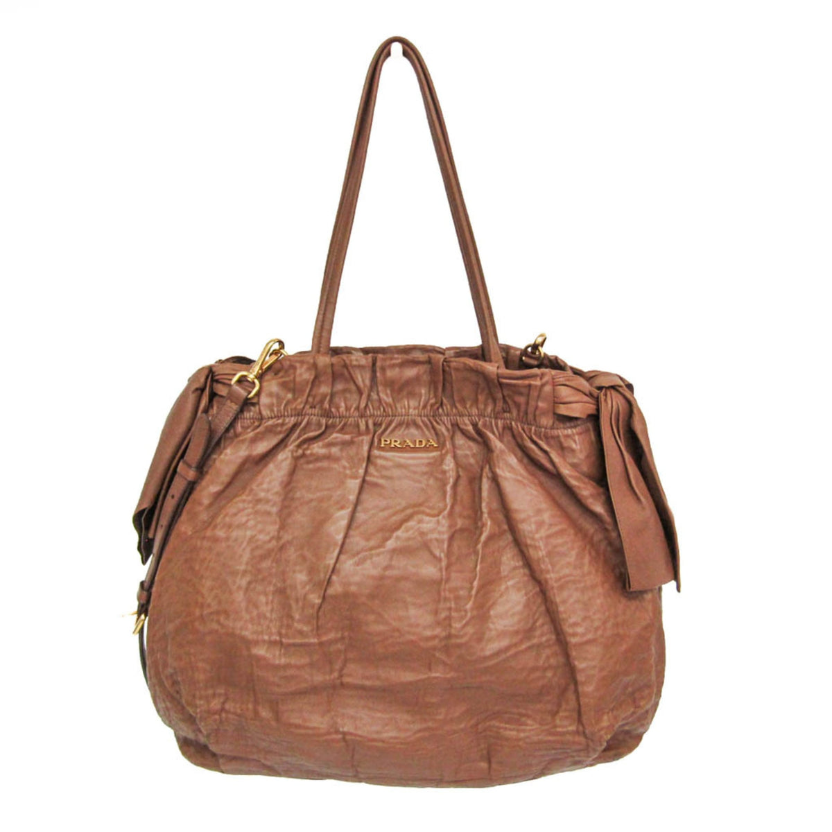 Prada Side Ribbon · Nappa Leather Tote