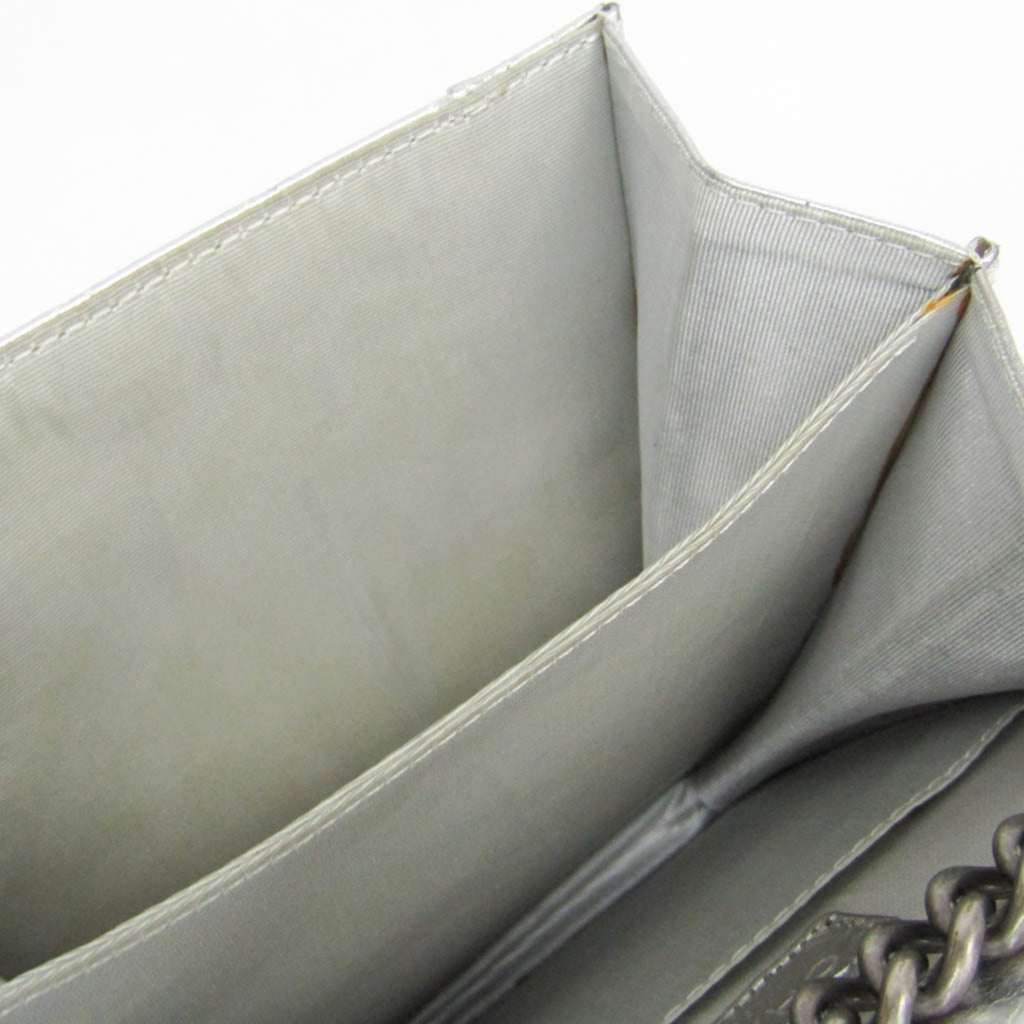 Chanel Boy · Metallic Calfskin