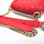Chanel Boy · Lamb Leather