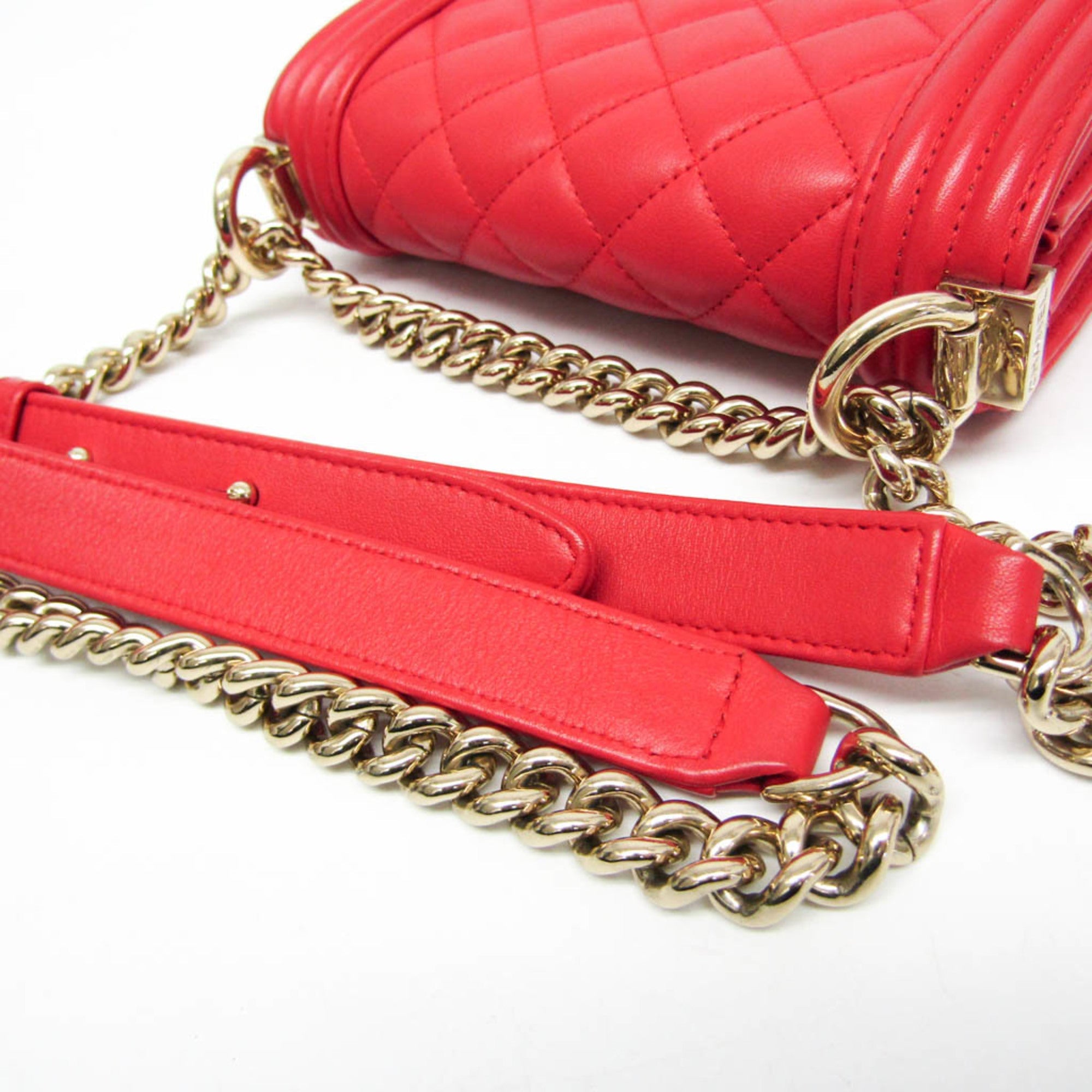 Chanel Boy · Lamb Leather