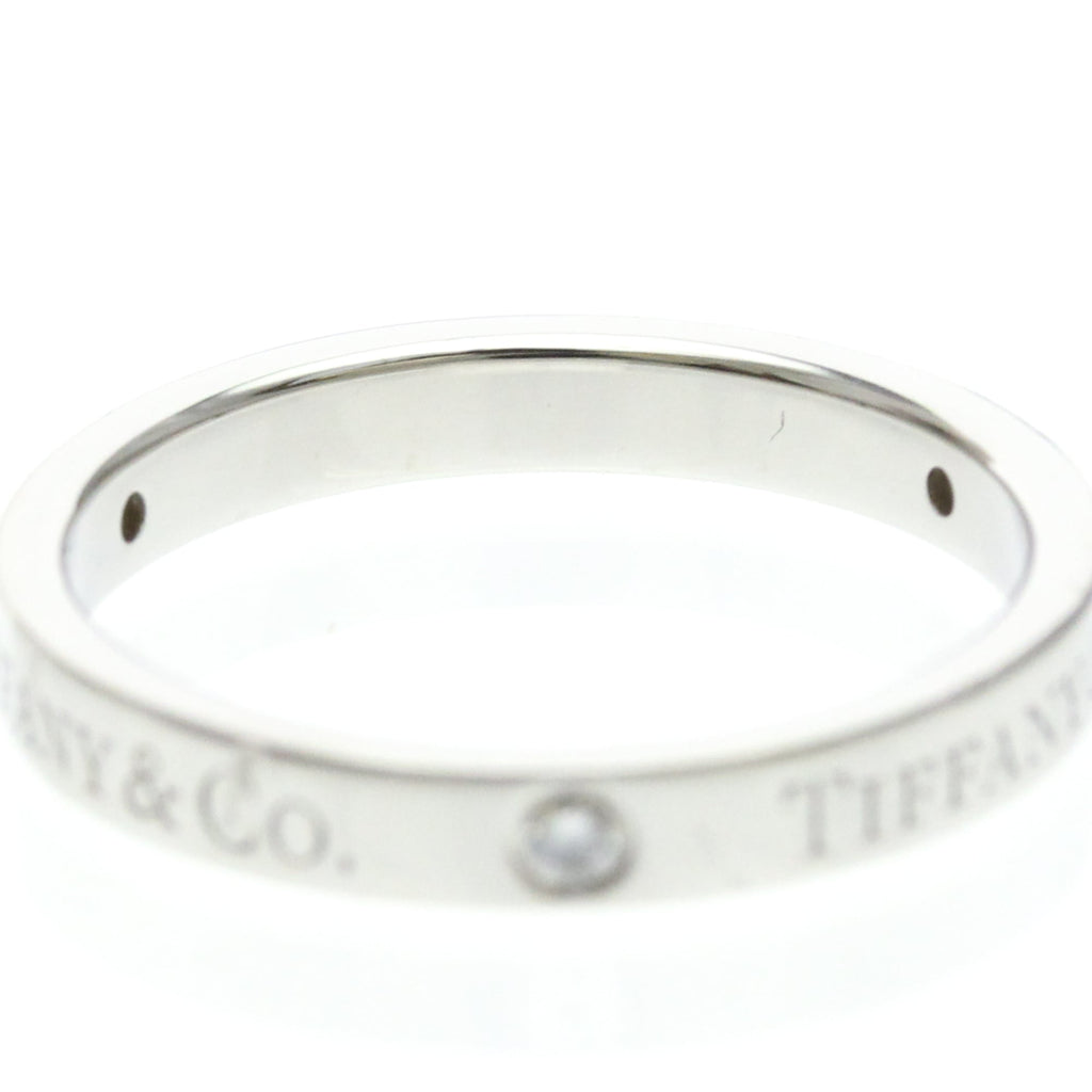 Tiffany Flat Band · Diamonds · Platinum