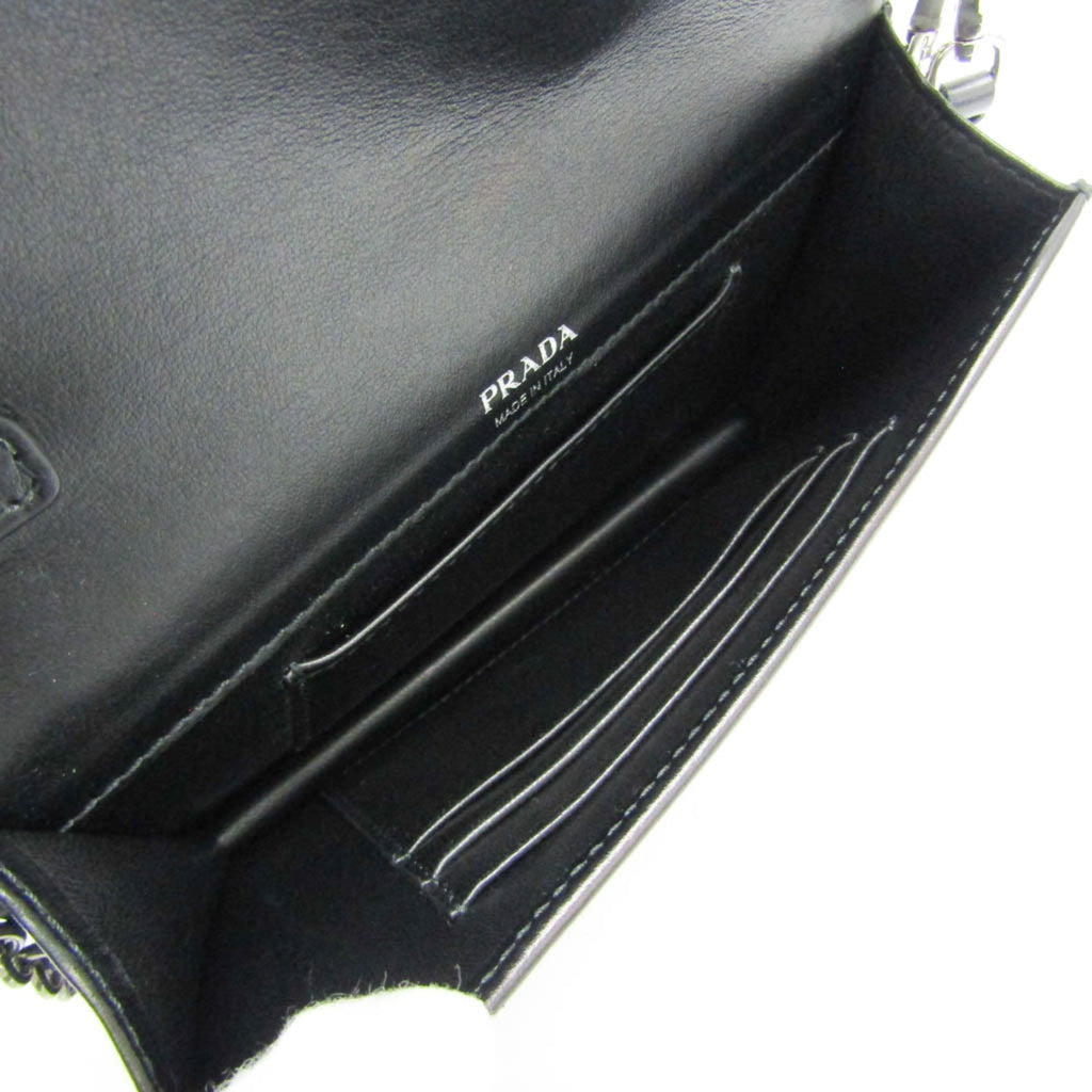 Prada Chain Mini Crossbody · Nylon