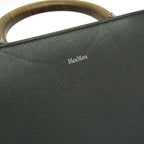 Max Mara Wooden Handle Flap Bag