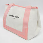 Balenciaga Navy Cabas S · Canvas