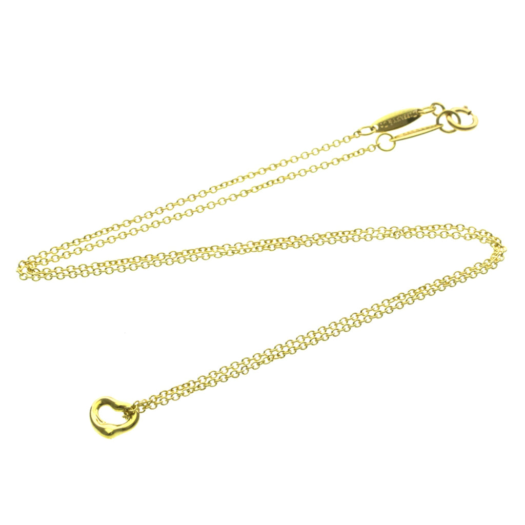 Tiffany Open Heart · 18K Yellow Gold