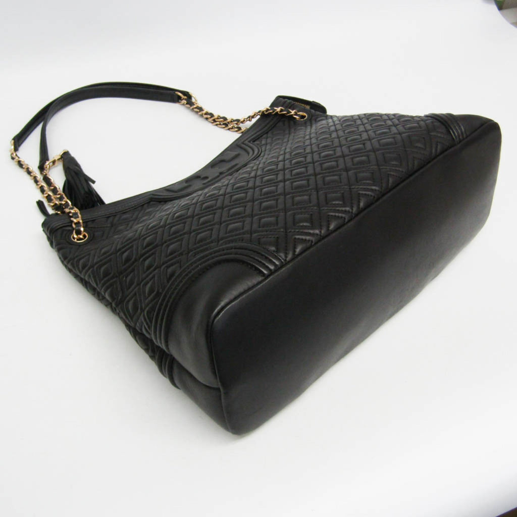 Tory Burch Quilted Chain · Leather Tote
