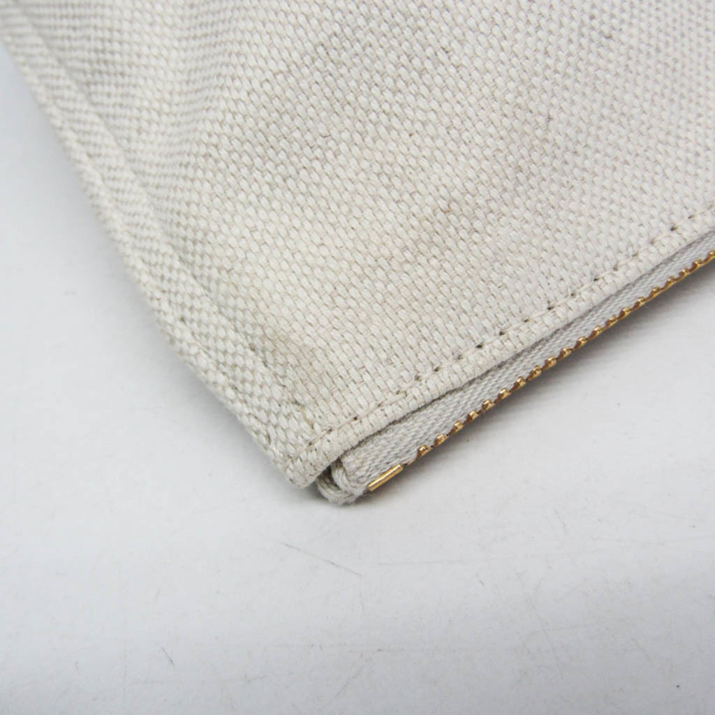 Bottega Veneta Canvas Pouch