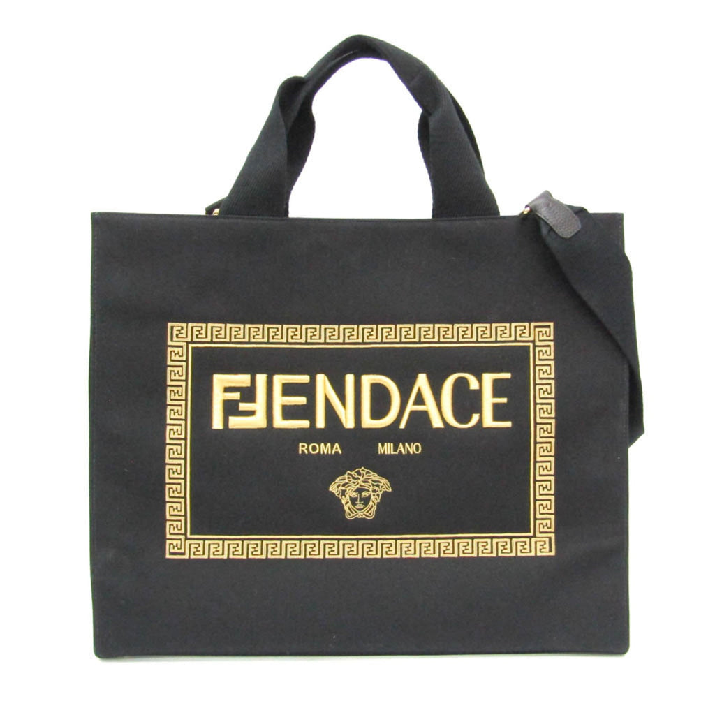 Fendi x Versace Fendace · Canvas Tote