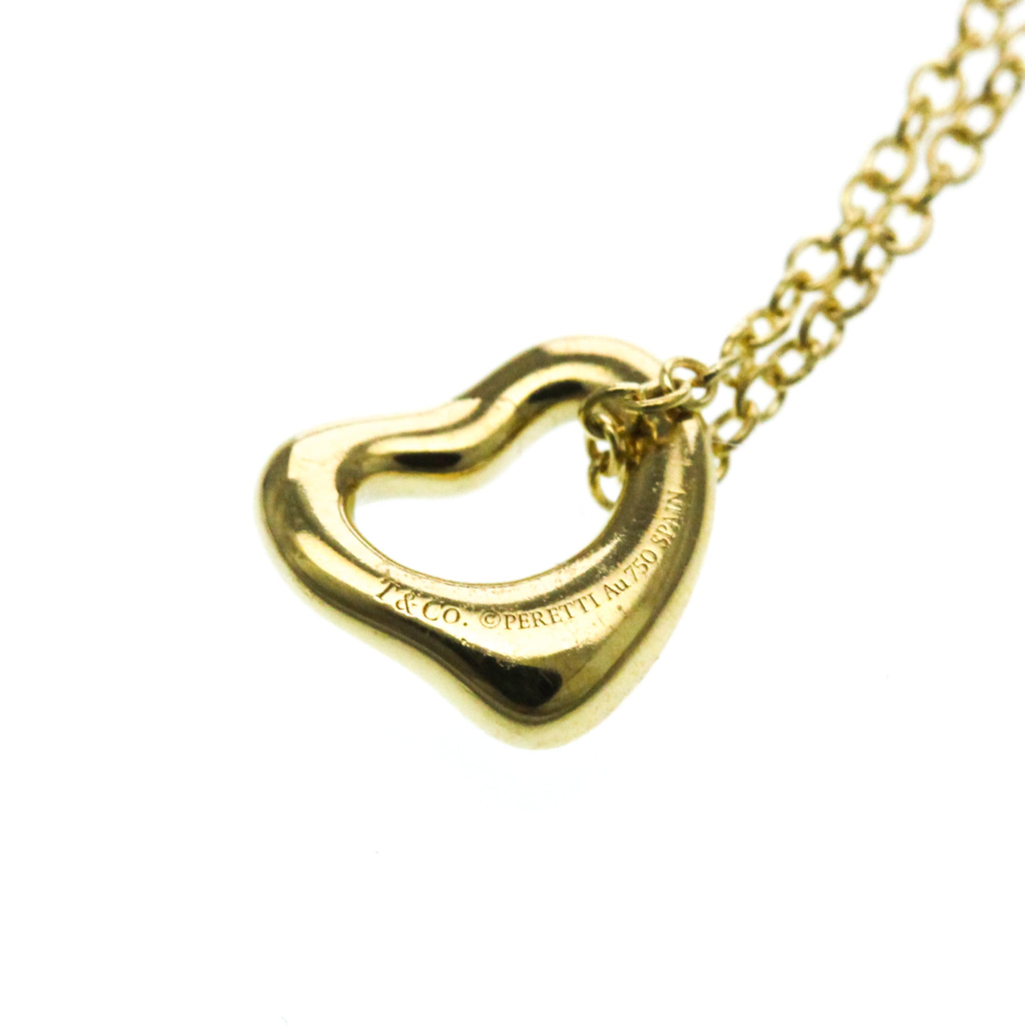 Tiffany Open Heart · 18K Yellow Gold