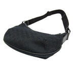 Gucci GG Canvas · Leather Shoulder Bag