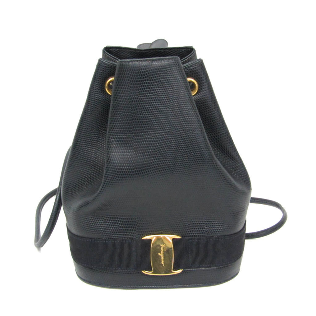 Salvatore Ferragamo Vara · Embossed Leather