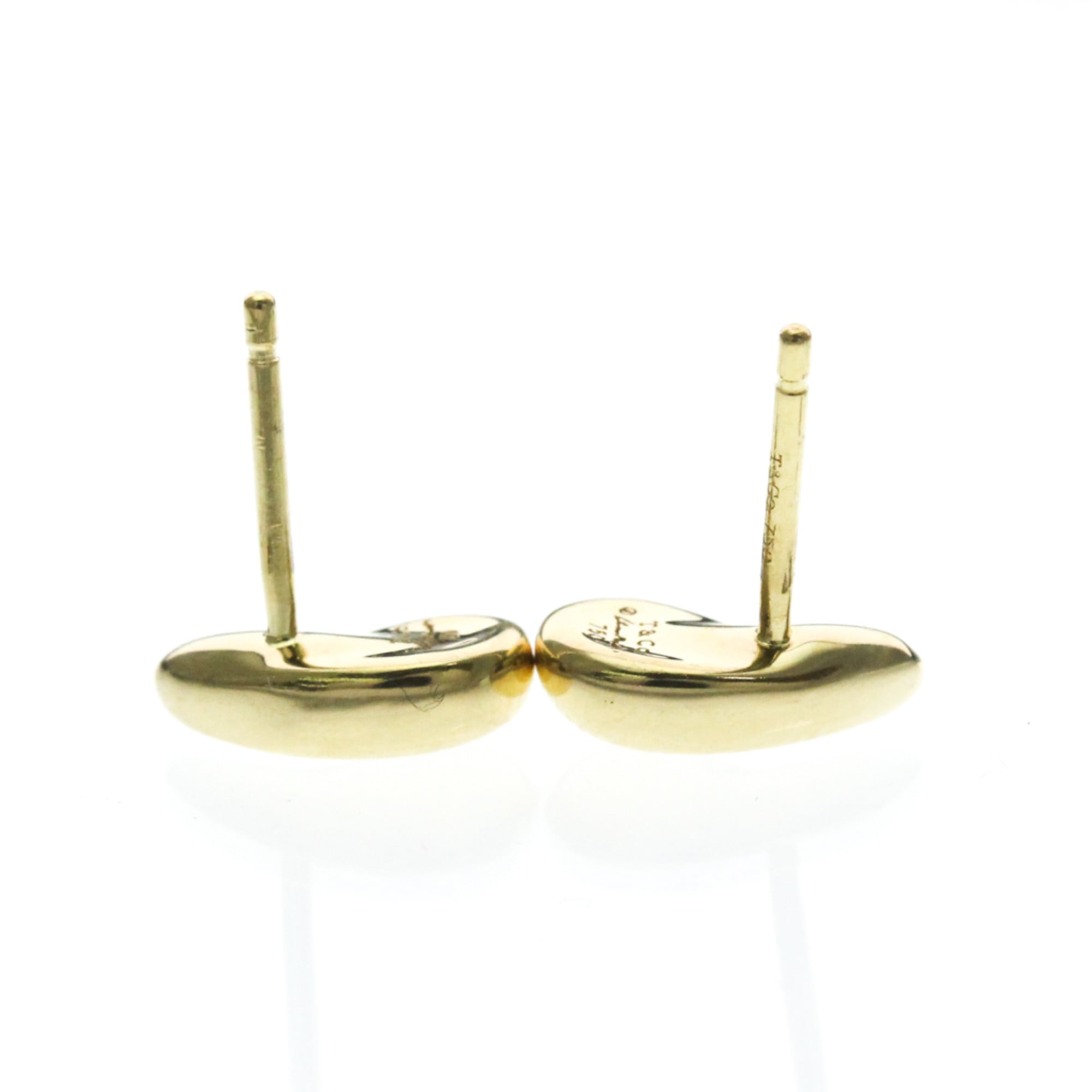 Tiffany Teardrop Studs · 18K Yellow Gold