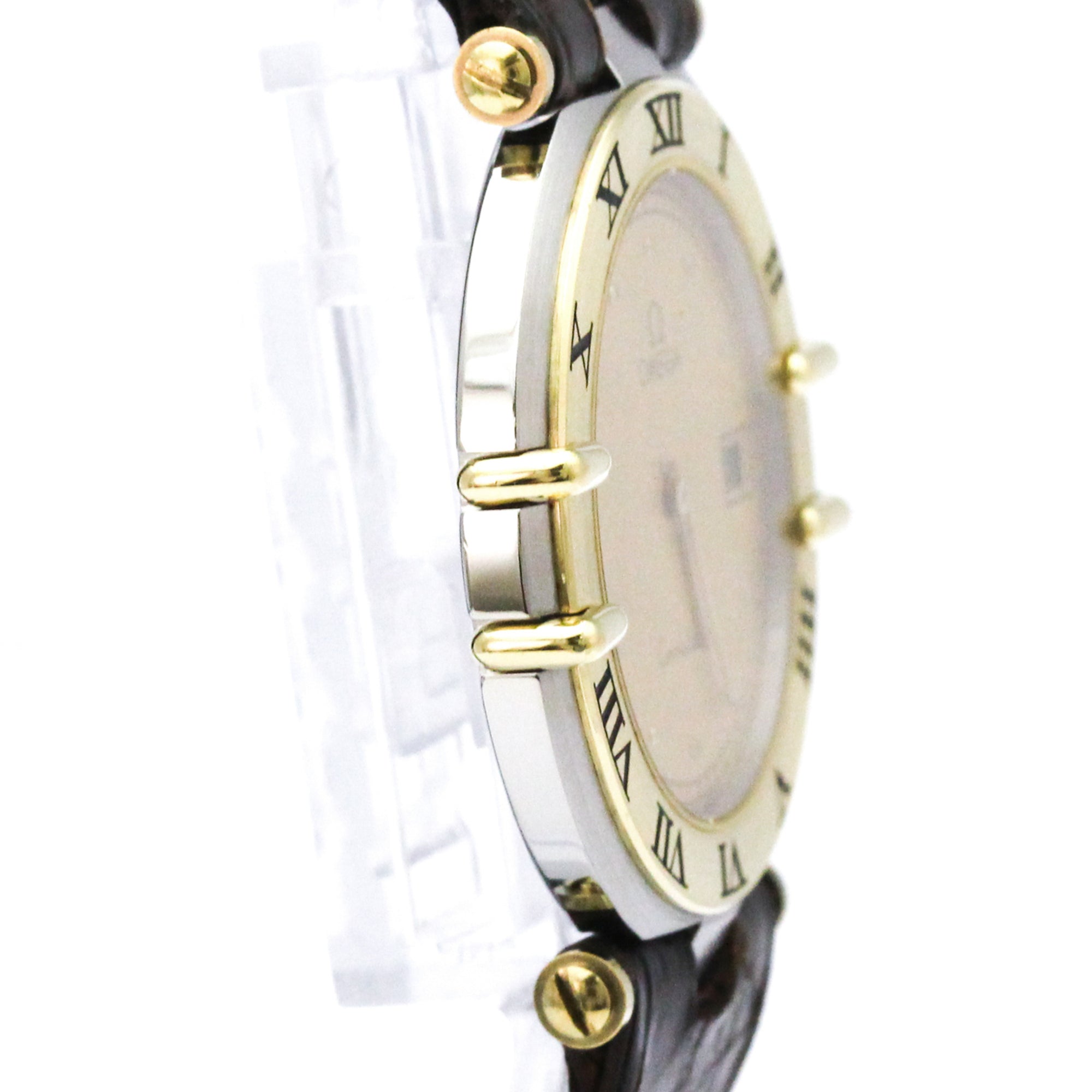 Omega Constellation · 18K Gold Steel · Quartz