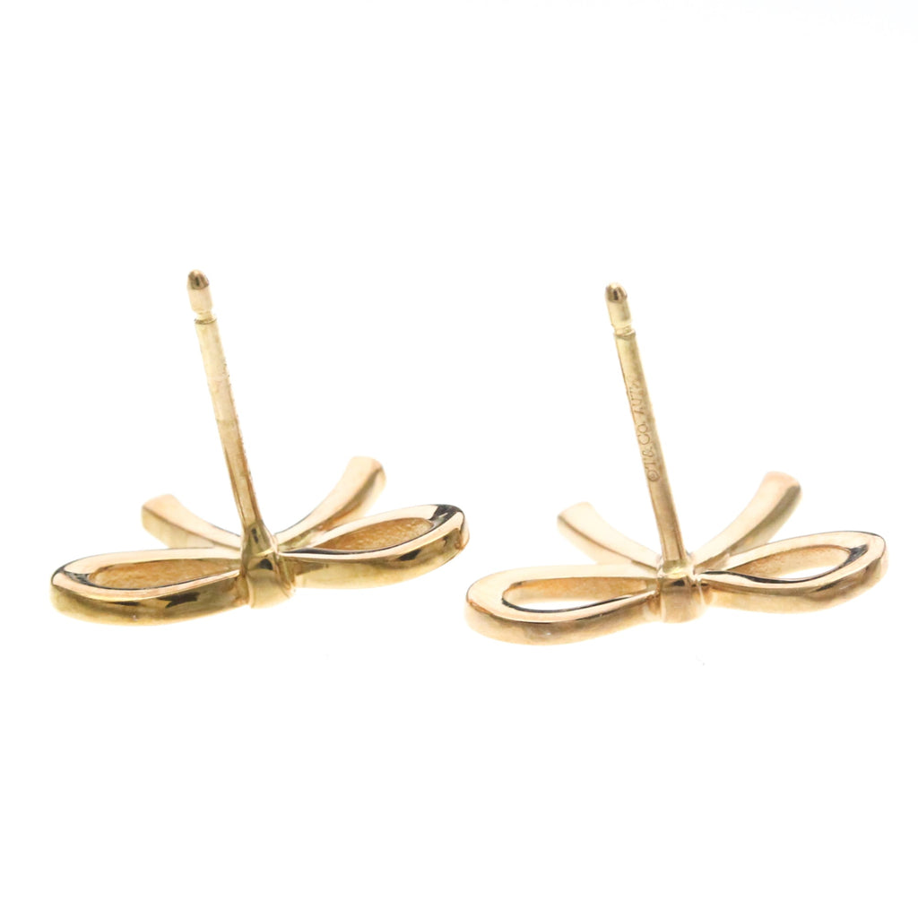 Tiffany Bow · Rose Gold Studs