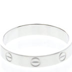 Cartier Mini Love Ring · 18K White Gold