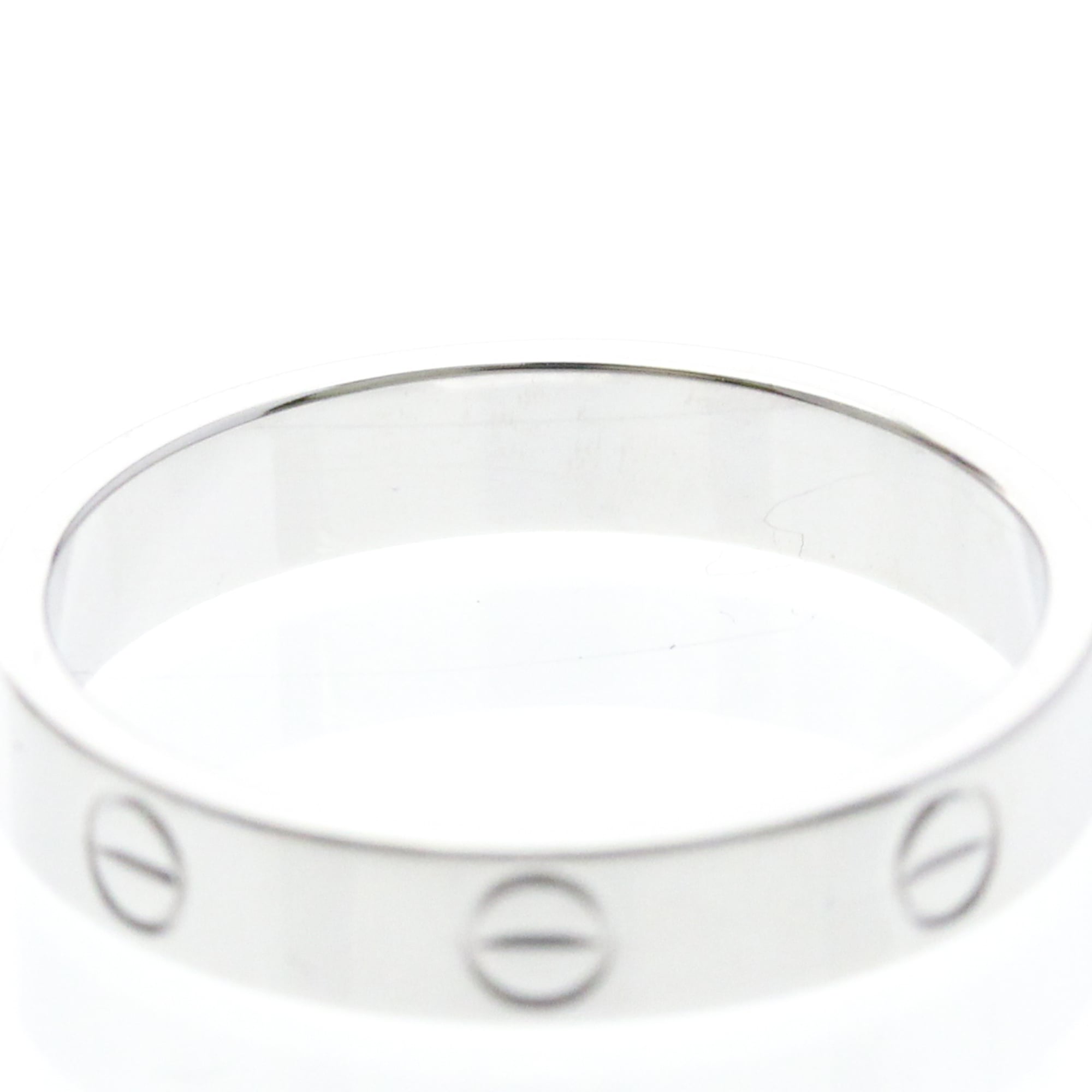 Cartier Mini Love Ring · 18K White Gold