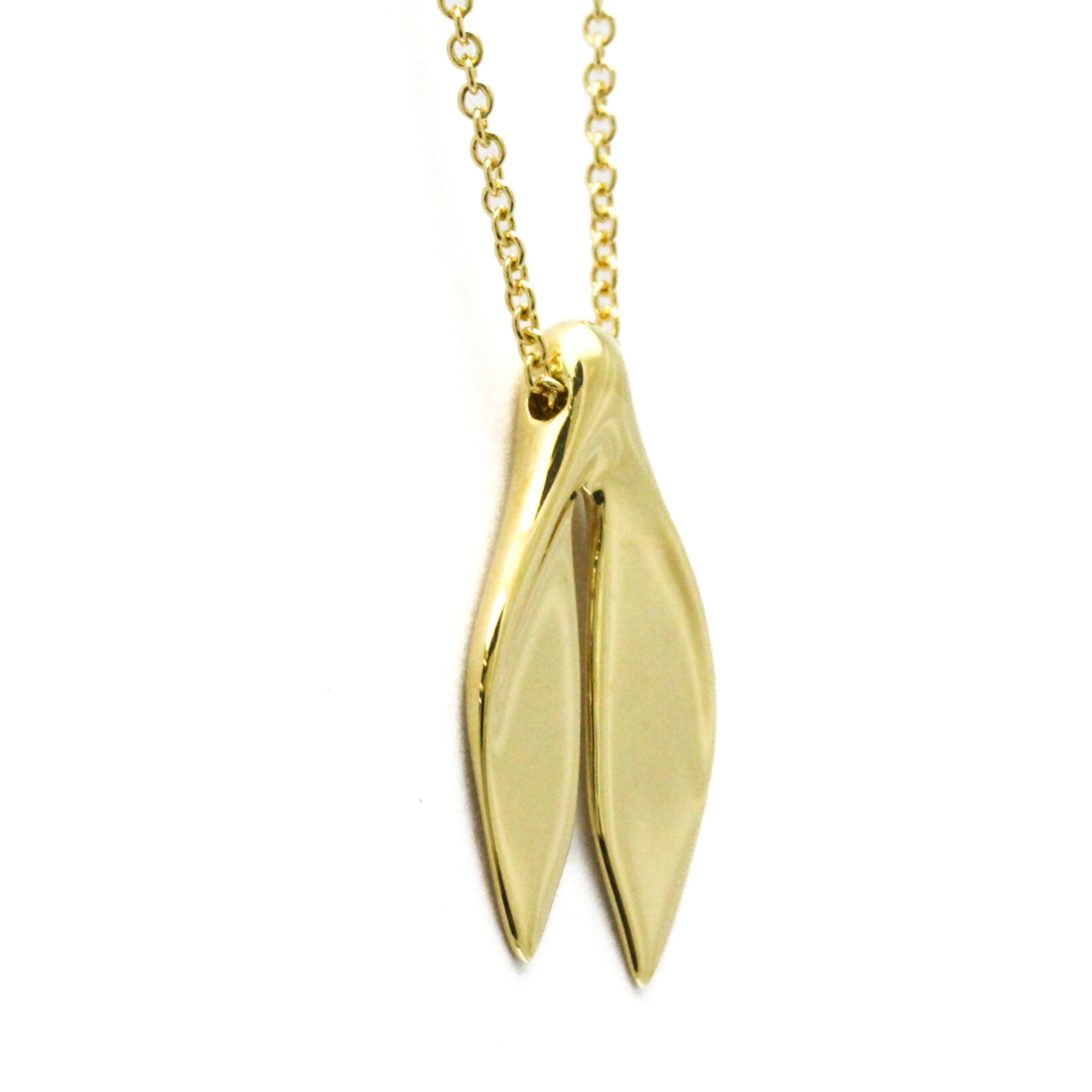 Tiffany Leaf Fin · 18K Yellow Gold