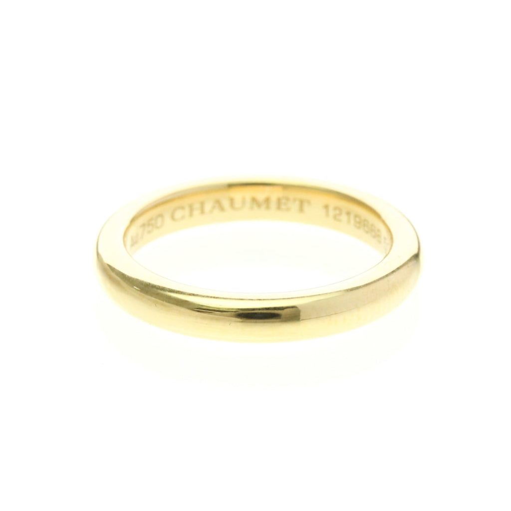 Chaumet Diamond Wedding Band · 18K Yellow Gold