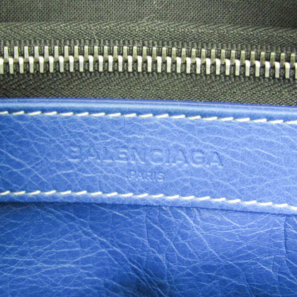 Balenciaga Bazar Shopper XS · Striped Leather