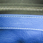 Balenciaga Bazar Shopper XS · Striped Leather